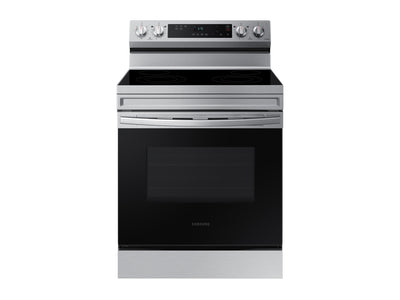 Samsung Stainless Steel Freestanding Electric Range with Wi-Fi (6.3 Cu.Ft) - NE63A6111SS/AC