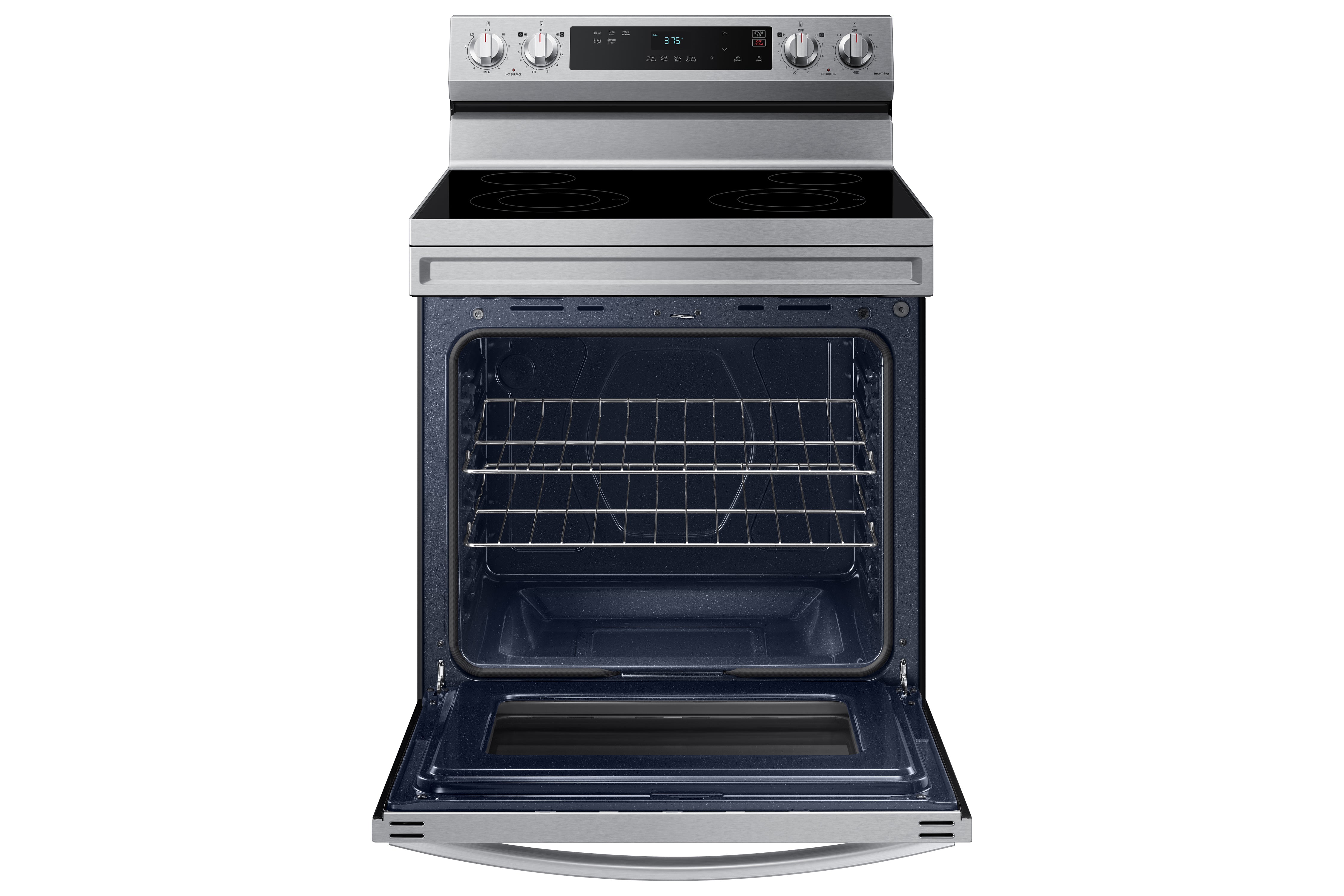 Samsung Stainless Steel Freestanding Electric Range with Wi-Fi (6.3 Cu.Ft) - NE63A6111SS/AC