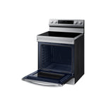 Samsung Stainless Steel Freestanding Electric Range with Wi-Fi (6.3 Cu.Ft) - NE63A6111SS/AC