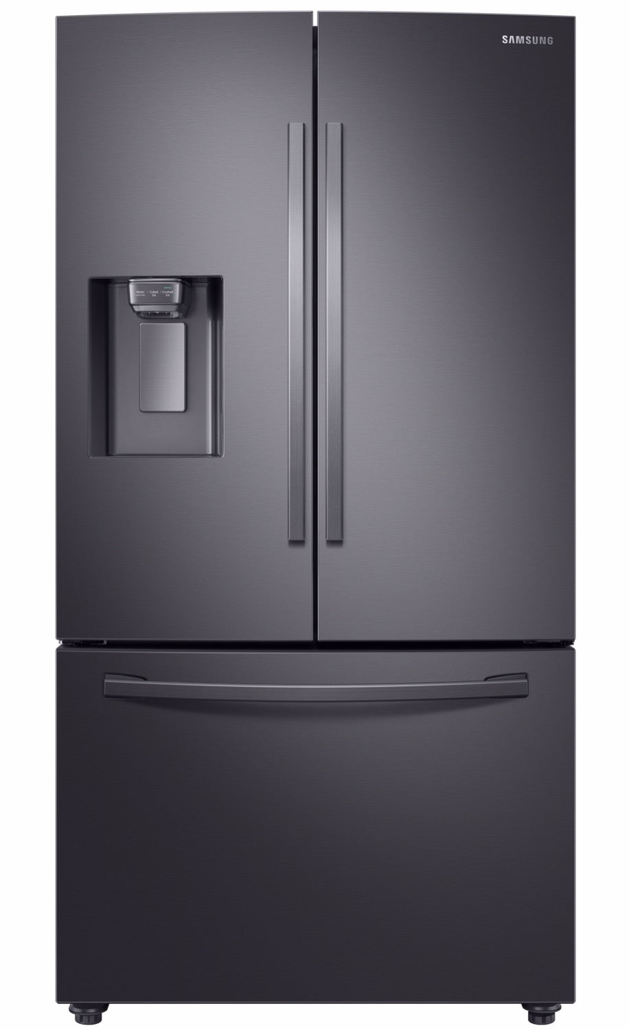 Samsung Black Stainless Steel Counter Depth French Door Refrigerator (22.6 Cu.Ft) - RF23R6201SG/AA