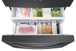 Samsung Black Stainless Steel Counter Depth French Door Refrigerator (22.6 Cu.Ft) - RF23R6201SG/AA