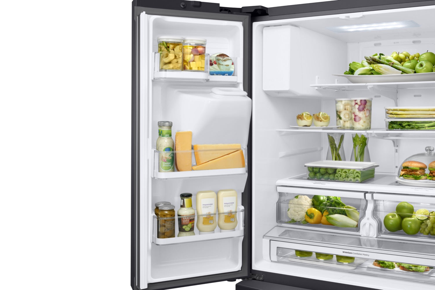 Samsung Black Stainless Steel Counter Depth French Door Refrigerator (22.6 Cu.Ft) - RF23R6201SG/AA