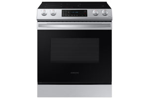 Samsung Stainless Steel Induction Slide-In Range with Air Fry (6.3 Cu.Ft.) - NE63B8411SS/AC