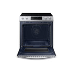 Samsung Stainless Steel Induction Slide-In Range with Air Fry (6.3 Cu.Ft.) - NE63B8411SS/AC