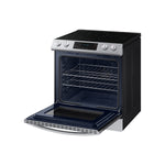 Samsung Stainless Steel Induction Slide-In Range with Air Fry (6.3 Cu.Ft.) - NE63B8411SS/AC