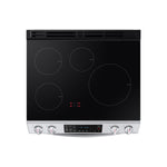 Samsung Stainless Steel Induction Slide-In Range with Air Fry (6.3 Cu.Ft.) - NE63B8411SS/AC