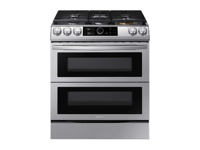 Samsung Stainless Steel Dual Fuel Range with True Convection and Air Fry (6.3 Cu.Ft) - NY63T8751SS/AC