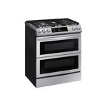 Samsung Stainless Steel Dual Fuel Range with True Convection and Air Fry (6.3 Cu.Ft) - NY63T8751SS/AC