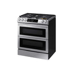 Samsung Stainless Steel Dual Fuel Range with True Convection and Air Fry (6.3 Cu.Ft) - NY63T8751SS/AC