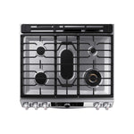 Samsung Stainless Steel Dual Fuel Range with True Convection and Air Fry (6.3 Cu.Ft) - NY63T8751SS/AC