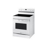 Samsung White Freestanding Electric Fan Convection Range with Air Fry and Wi-Fi (6.3 Cu.Ft) - NE63A6511SW/AC