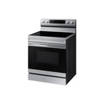 Samsung Stainless Steel Freestanding Electric Fan Convection Range with Air Fry and Wi-Fi (6.3 Cu.Ft) - NE63A6511SS/AC