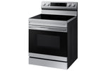 Samsung Stainless Steel Freestanding Electric Fan Convection Range with Air Fry and Wi-Fi (6.3 Cu.Ft) - NE63A6511SS/AC