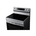 Samsung Stainless Steel Freestanding Electric Fan Convection Range with Air Fry and Wi-Fi (6.3 Cu.Ft) - NE63A6511SS/AC