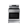 Samsung Stainless Steel Freestanding Electric True Convection Range with Air Fry and Wi-Fi (6.3 Cu.Ft) - NE63A6711SS/AC