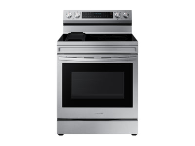 Samsung Stainless Steel Freestanding Electric True Convection Range with Air Fry and Wi-Fi (6.3 Cu.Ft) - NE63A6711SS/AC