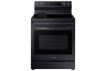 Samsung Black Stainless Steel Freestanding Electric True Convection Range with Air Fry and Wi-Fi (6.3 Cu.Ft) - NE63A6711SG/AC