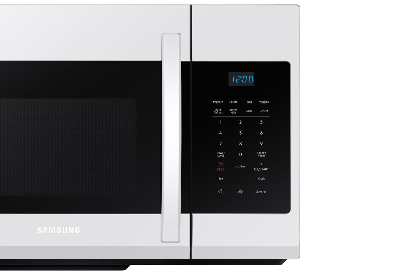 Samsung White Over-the-Range Microwave (1.7 Cu.Ft) ME17R7021EW