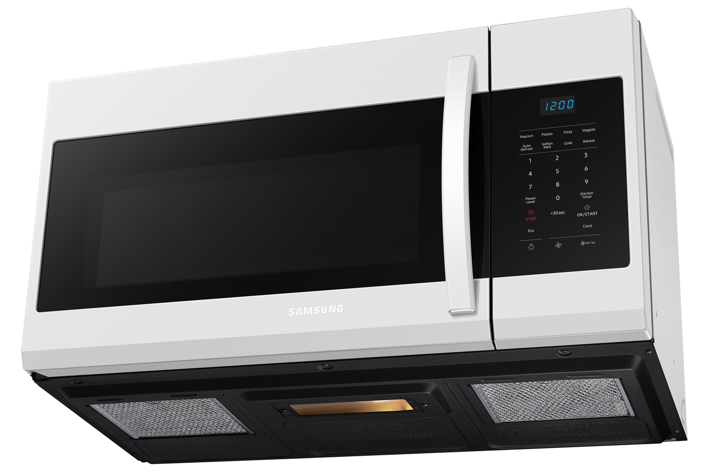 Samsung White Over-the-Range Microwave (1.7 Cu.Ft) ME17R7021EW