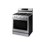 Samsung Stainless Steel Gas True Convection Range with Wi-Fi and Air Fry (6.0 Cu.Ft) - NX60A6711SS/AA