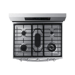 Samsung Stainless Steel Gas True Convection Range with Wi-Fi and Air Fry (6.0 Cu.Ft) - NX60A6711SS/AA