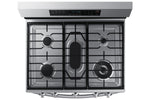 Samsung Stainless Steel Gas True Convection Range with Wi-Fi and Air Fry (6.0 Cu.Ft) - NX60A6711SS/AA