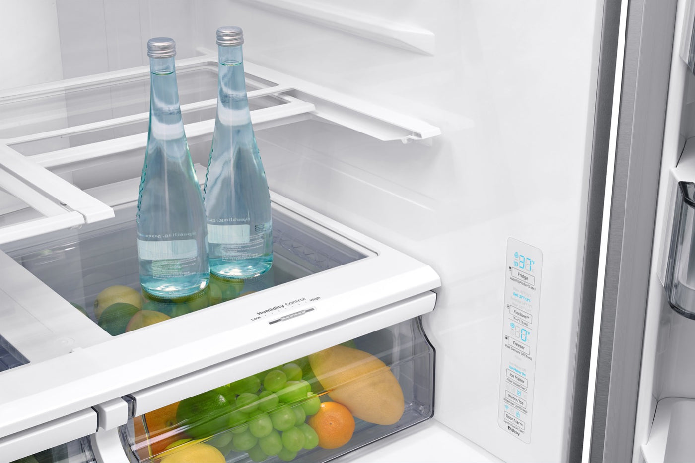 Samsung Stainless Steel 4-Door French Door Refrigerator With FlexZone Drawer (28 Cu.Ft) - RF28R7201SR/AA