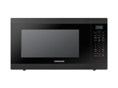 Samsung Black Stainless Steel Countertop Microwave with Sensor Cook (1.9 Cu Ft.) - MS19M8020TG/AC