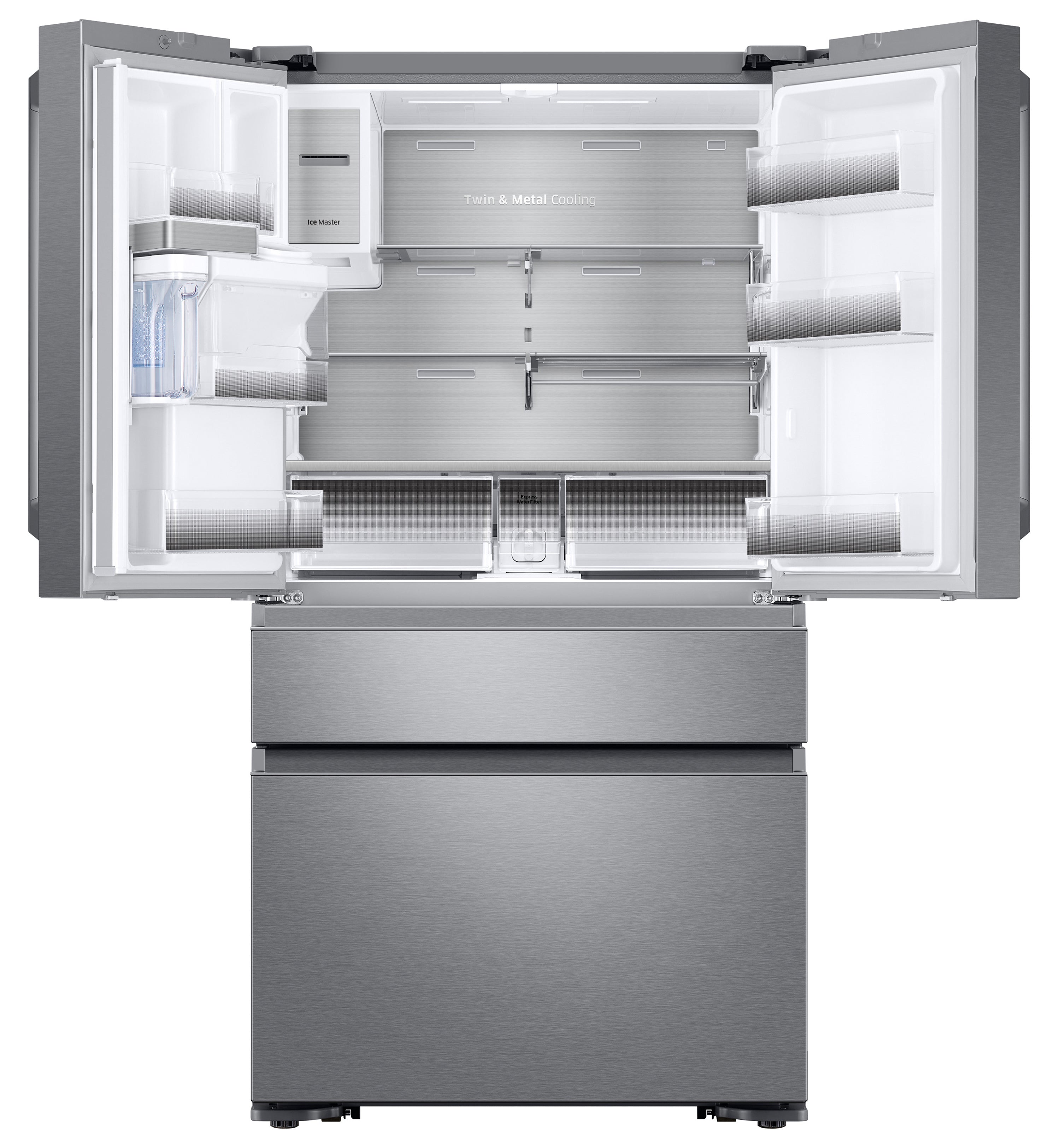 Samsung Stainless Steel Counter-Depth French Door Refrigerator (23 Cu. Ft.) - RF23M8090SR/AA