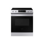 Samsung Stainless Steel Electric Range with Slide-in Design (6.3 Cu.Ft) - NE63T8111SS/AC