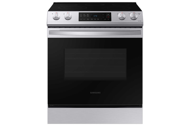 Samsung Stainless Steel Electric Range with Slidein Design (6.3 Cu.Ft