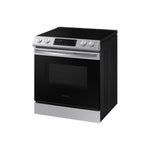 Samsung Stainless Steel Electric Range with Slide-in Design (6.3 Cu.Ft) - NE63T8111SS/AC
