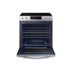 Samsung Stainless Steel Electric Range with Slide-in Design (6.3 Cu.Ft) - NE63T8111SS/AC
