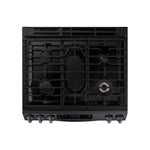 Samsung Black Stainless Steel Gas Range with True Convection and Air Fry (6.0 Cu.Ft) - NX60T8511SG/AA