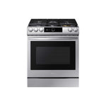Samsung Stainless Steel Gas Range with 22K double burner and Air Fry (6.0 Cu.Ft) - NX60T8711SS/AA