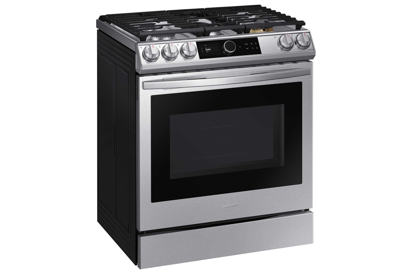Samsung Stainless Steel Gas Range with 22K double burner and Air Fry (6.0 Cu.Ft) - NX60T8711SS/AA
