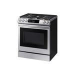Samsung Stainless Steel Gas Range with 22K double burner and Air Fry (6.0 Cu.Ft) - NX60T8711SS/AA
