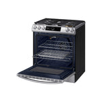 Samsung Stainless Steel Gas Range with 22K double burner and Air Fry (6.0 Cu.Ft) - NX60T8711SS/AA