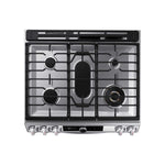 Samsung Stainless Steel Gas Range with 22K double burner and Air Fry (6.0 Cu.Ft) - NX60T8711SS/AA
