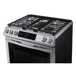 Samsung Stainless Steel Gas Range with 22K double burner and Air Fry (6.0 Cu.Ft) - NX60T8711SS/AA