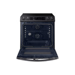 Samsung Black Stainless Steel Electric Range with Flex Duo and Air Fry (6.3 Cu.Ft) - NE63T8751SG/AC