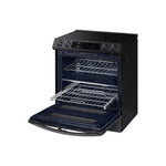 Samsung Black Stainless Steel Electric Range with Flex Duo and Air Fry (6.3 Cu.Ft) - NE63T8751SG/AC