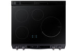 Samsung Black Stainless Steel Slide-In Induction Range with Wi-Fi and Air Fry (6.3 Cu.Ft) - NE63T8911SG/AC