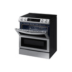 Samsung Stainless Steel Dual Door™ Induction Range with Wi-Fi and Air Fry (6.3 Cu.Ft) - NE63T8951SS/AC