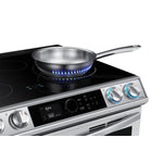 Samsung Stainless Steel Dual Door™ Induction Range with Wi-Fi and Air Fry (6.3 Cu.Ft) - NE63T8951SS/AC