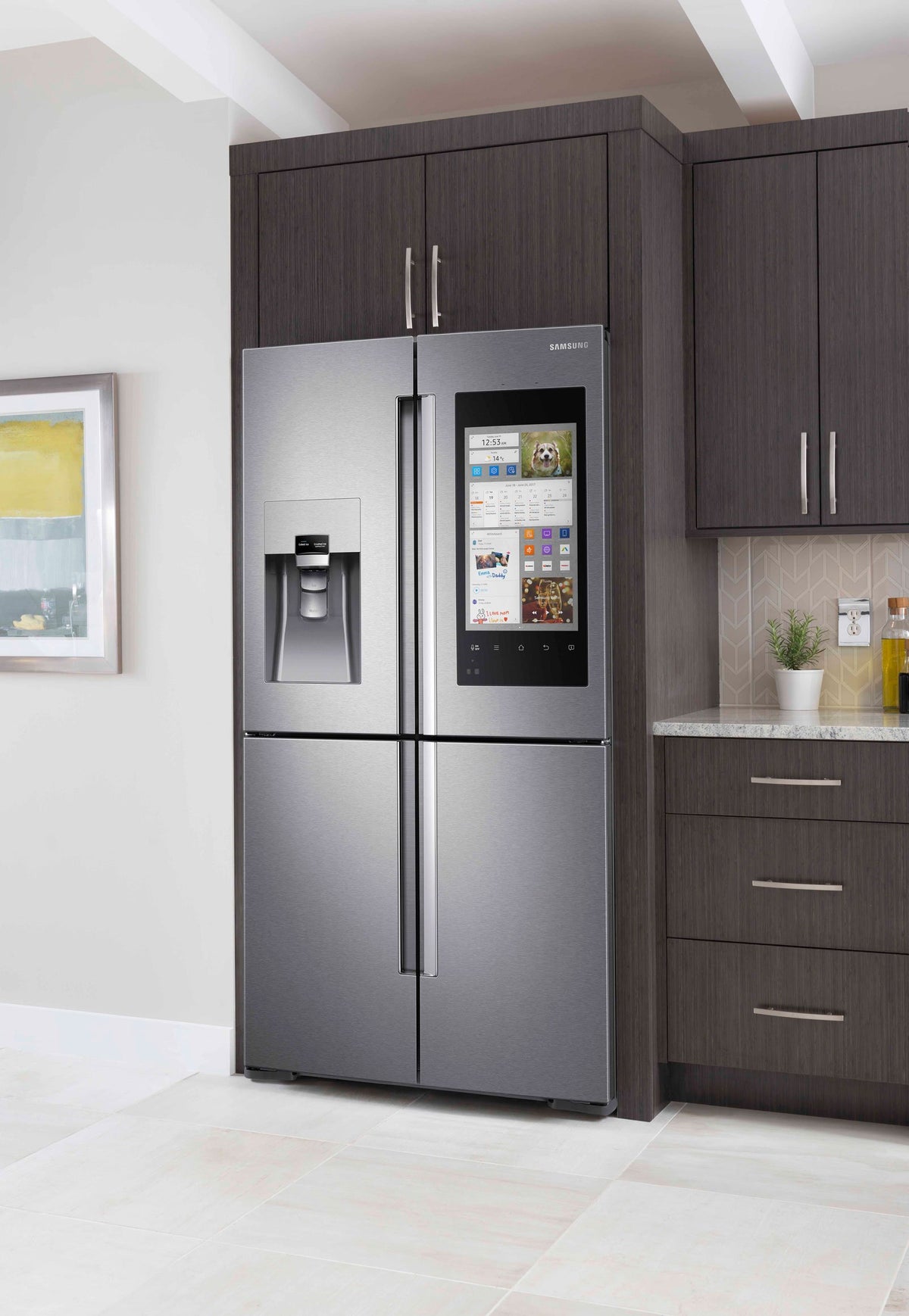 Samsung Stainless Steel Refrigerator (22.0 cu.ft.) RF22M9581SR/AC