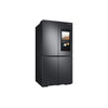 Samsung Black Stainless Steel 36" Counter Depth 4-Door Flex Refrigerator with Family Hub 6.0 (22.9 Cu.Ft) - RF23A9771SG/AC