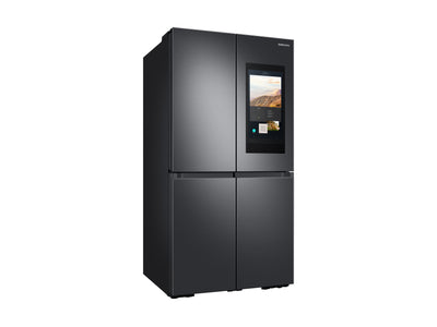 Samsung Black Stainless Steel 36" Counter Depth 4-Door Flex Refrigerator with Family Hub 6.0 (22.9 Cu.Ft) - RF23A9771SG/AC