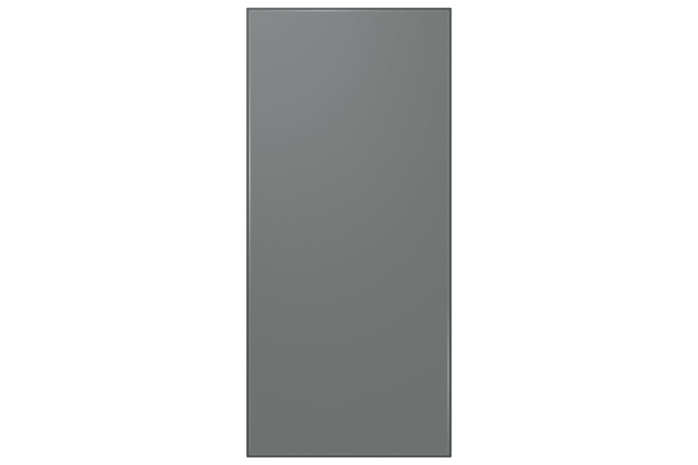 Samsung BESPOKE Grey Matte Glass BESPOKE Custom Top Panel for 36" 4-Door Flex Refrigerator - RA-F18DUU31/AA