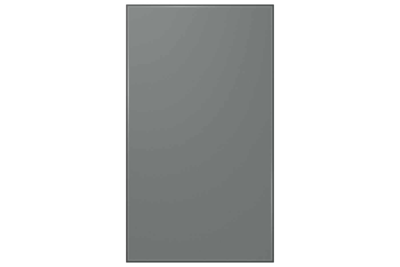 Samsung BESPOKE Grey Matte Glass BESPOKE Custom Bottom Panel for 36" 4-Door Flex Refrigerator - RA-F18DBB31/AA